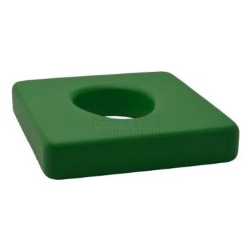 Gezichtskussen desinfecteerbaar 29 cm x 26 cm x 5 cm groen