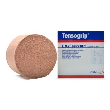 Tensogrip wit E - 8,75 cm x 10 meter Knie