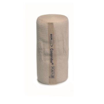 Compridur 12 cm x 5 meter, korte rek (50%) zwachtel - 5 stuks