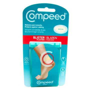Compeed blarenpleister medium 5 stuks (Hiel)