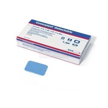 Coverplast detectable eilandpleister HACCP 5 cm x 7,2 cm à 100 stuks