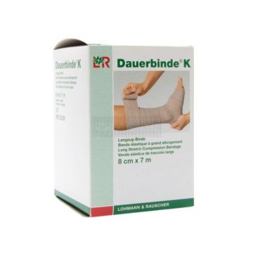 Dauerbinde K Zwaar 8 cm x 7 meter