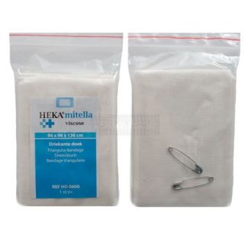 Driekante doek textiel (viscose)