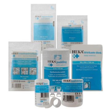 EHBO BHV trainingsset Plus Oranje