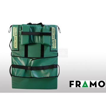 Brancard type AL 20 - tweemaal vouwbaar, aluminium