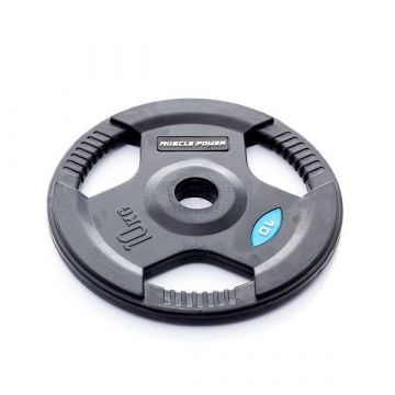 Bodypump schijf gewicht 10 kg per stuk (30 mm) aan stang