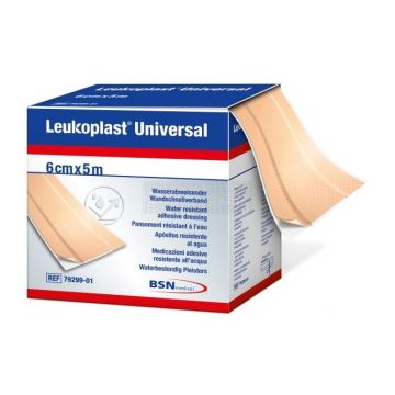 Hansaplast Universal Waterbestendige pleister 6 cm x 1 m