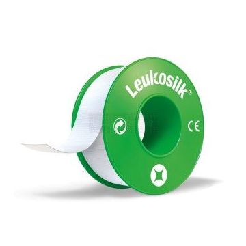 Leukosilk universele fixatiepleister 1,25 cm x 5 meter