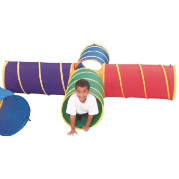 Kruiptunnel supercross Ø 51 cm 225 x 225 cm inclusief draagtas