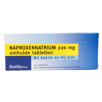 Naproxen tabletten 220 mg à 10 stuks