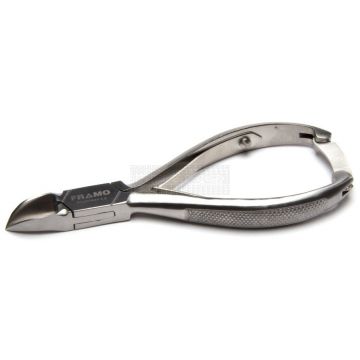 Pedicure nageltang gebogen 14 cm rvs uitvoering