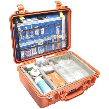 Peli Case 1500 EMS waterdichte verbandkoffer 47 x 35.7 x 17.6 cm oranje