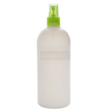 Plastic praktijkfles leeg 500 ml rond