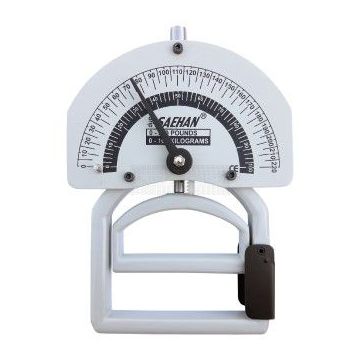 Hand dynamometer hydraulisch Saehan tot 90 kg