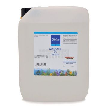 Sixtus Sixtufit massage olie neutraal 5000 ml - 5 liter