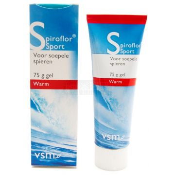 Spiroflor sportgel warm 75 gram