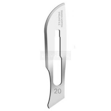 Scalpel mesjes STERIEL nr.20 Swann-Morton à 5 stuks