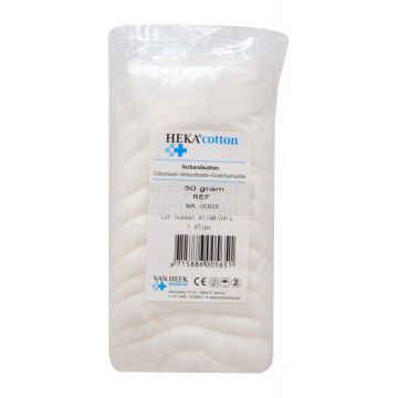 Verbandwatten zak à 50 gram