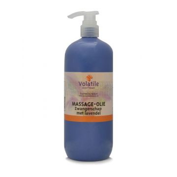 Volatile Zwangerschaps massageolie met Lavendel en Calendula 1000 ml