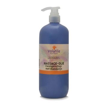Volatile zwangerschaps massageolie met mandarijn 1000 ml