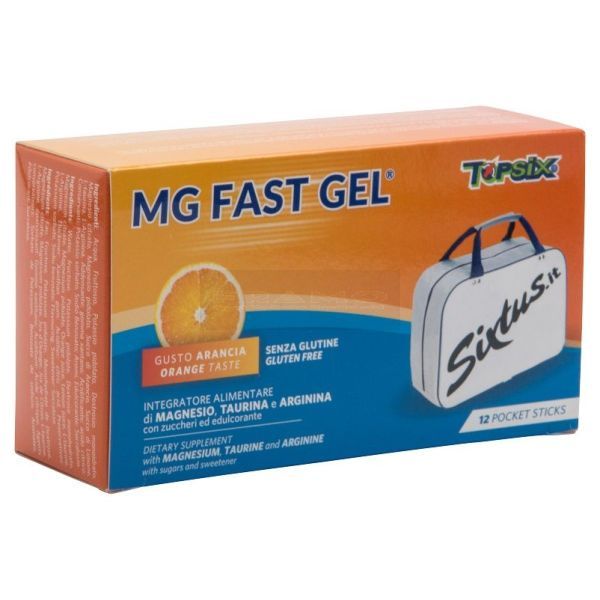 TopSix MG Magnesium fast gel à 12 stuks x 15 ml