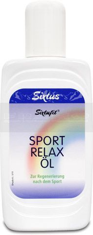 Sixtufit relax olie - voorheen actief olie 200 ml