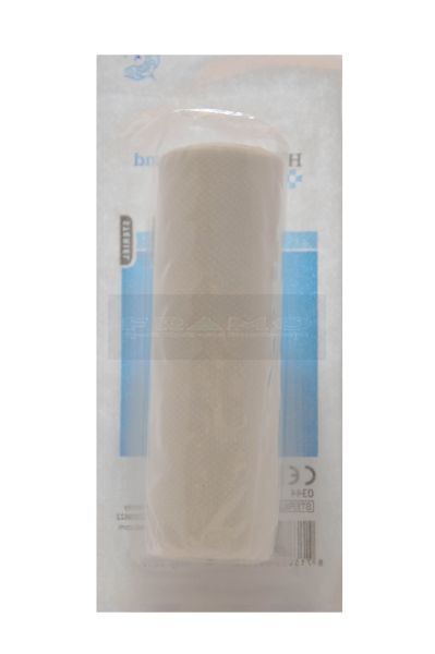 Snelverband steriel Nr.3 10 cm x 12 cm gerold model achterzijde