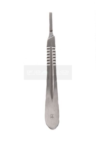 Scalpelmesjes houder nr.4 rvs uitvoering
