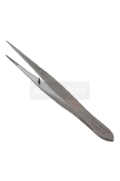 Splinterpincet met geleidestift 11 cm rvs uitvoering