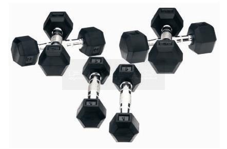 Dumbells zeskant 1 kg per paar