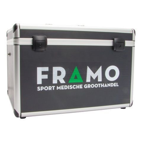 FRAMO kit 450 aluminium sportverzorgingskoffer dicht