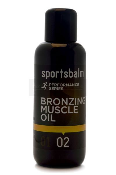 Sportsbalm bronzing muscle oil mild en warm 200 ml
