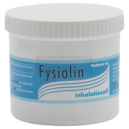 Fysiolin inhalatiezalf 500 ml, parabenen vrij