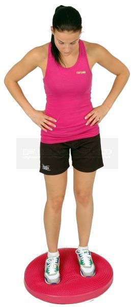MamboMax balans trainer 60 cm rood met dame