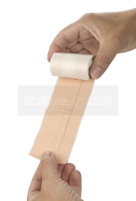 Wondpleister elastisch textiel 6 cm x 1 meter los
