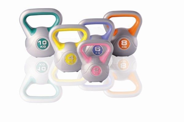 Aerobic vinyl kettlebell 2 kg meedere