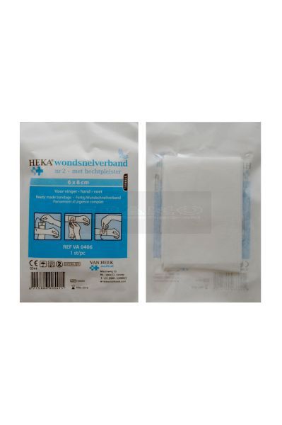 Wondsnelverband steriel Nr.2 6 cm x 8 cm