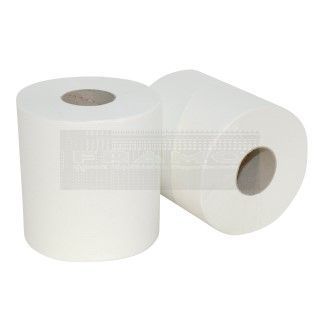 MIDI Euro cellulose poetsrol papier 2-laags 20 cm x 160 meter geperforeerd doos à 6 rollen