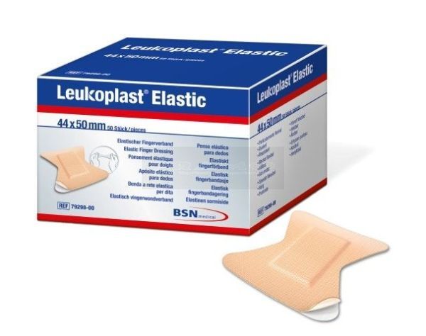 Leukoplast elastische vingertoppleister à 50 stuks