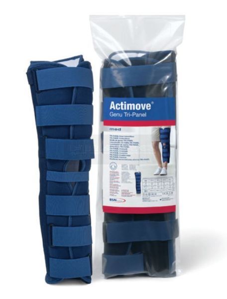Actimove Genu Tri-Panel knie Immobilisator verpakking