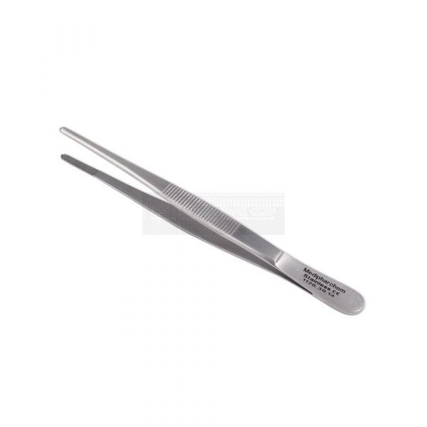 Anatomisch pincet - recht - RVS 14 cm
