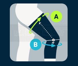 Bauerfeind Outdoor Knee Support de juiste maat opmeten