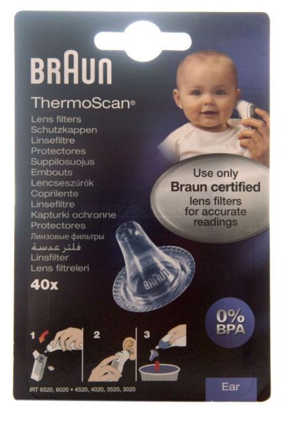 Braun ThermoScan Lensfilters LF40 à 40 stuks 