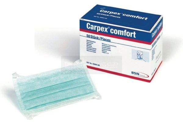 Carpex comfort disposable mondmasker à 50 stuks