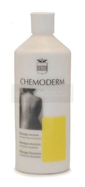 Chemoderm massage olie - emulsie 500 ml