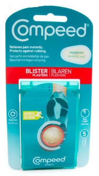 Compeed blarenpleister voor blaren onder de voet à 5 stuks