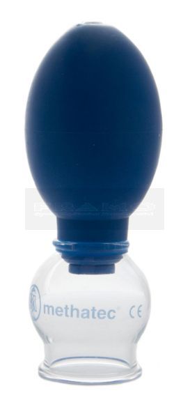 Cupping glas met bal-ventiel diameter 4 cm 