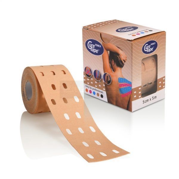 CureTape Punch 5 cm x 5 meter beige