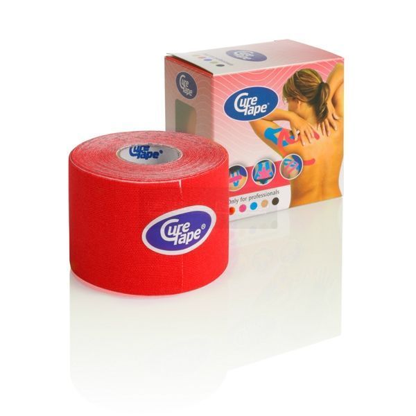 CureTape 5 cm x 5 meter rood FRAMO