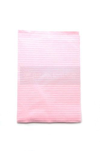 Merbach dental towel 2-laags 500 stuks roze